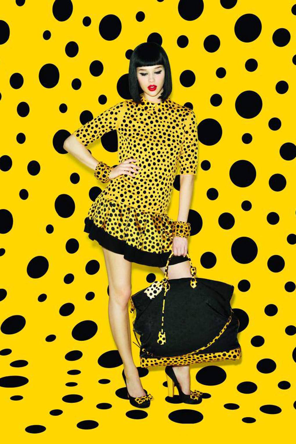 Marc Jacobs, Yayoi Kusama collaborate on dotted fashion line