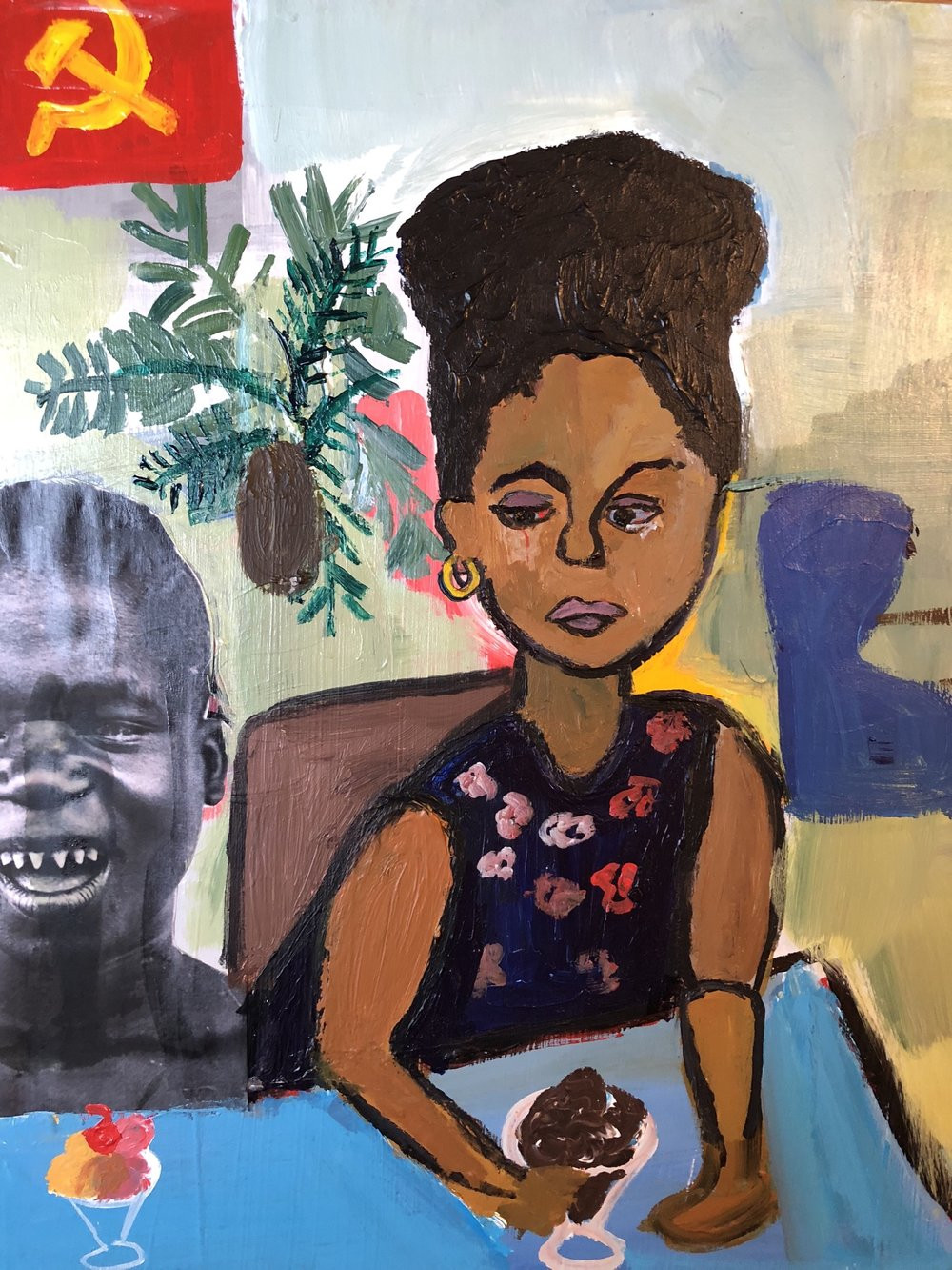 black woman artist